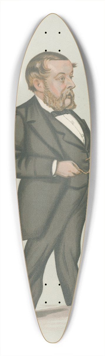 Leslie Matthew Ward - Doctors and Scientists; Astronomy, Mr. Richard Anthony Proctor, March 3, 1883 39.3 inch art pintail longboard deck