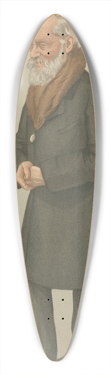 Leslie Matthew Ward - Explorers and Inventors. Natural Philosophy. Lord Kelvin. 29 April 1897 39.3 inch art pintail longboard deck