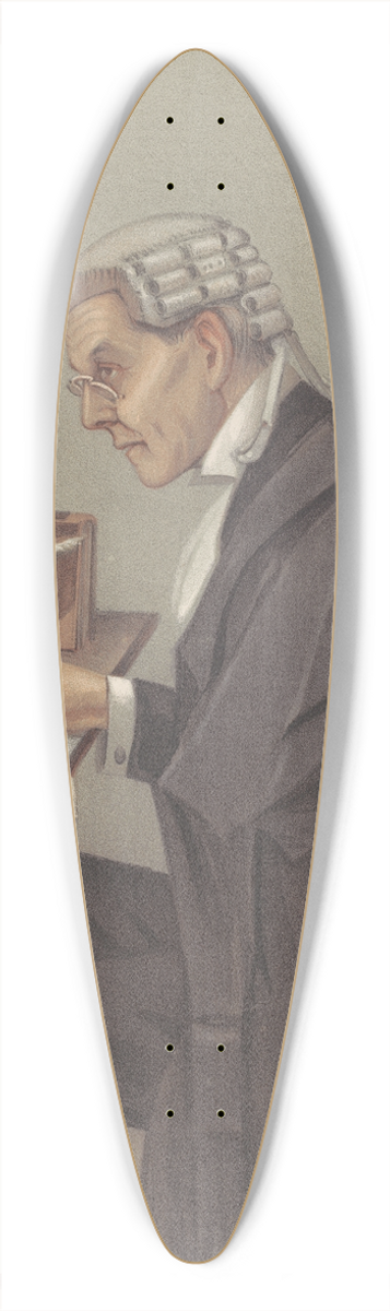 Leslie Matthew Ward - Legal; A Radical Lawyer, Mr. John Walton, March 6, 1902 39.3 inch art pintail longboard deck