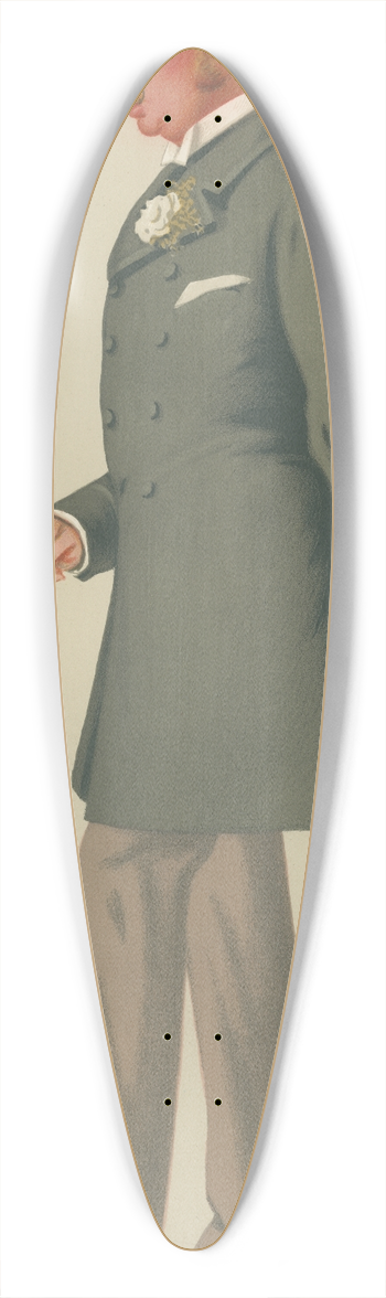 Leslie Matthew Ward - Miscellaneous; Self Conquest, The Earl of Lonsdale, June 14, 1879 39.3 inch art pintail longboard deck