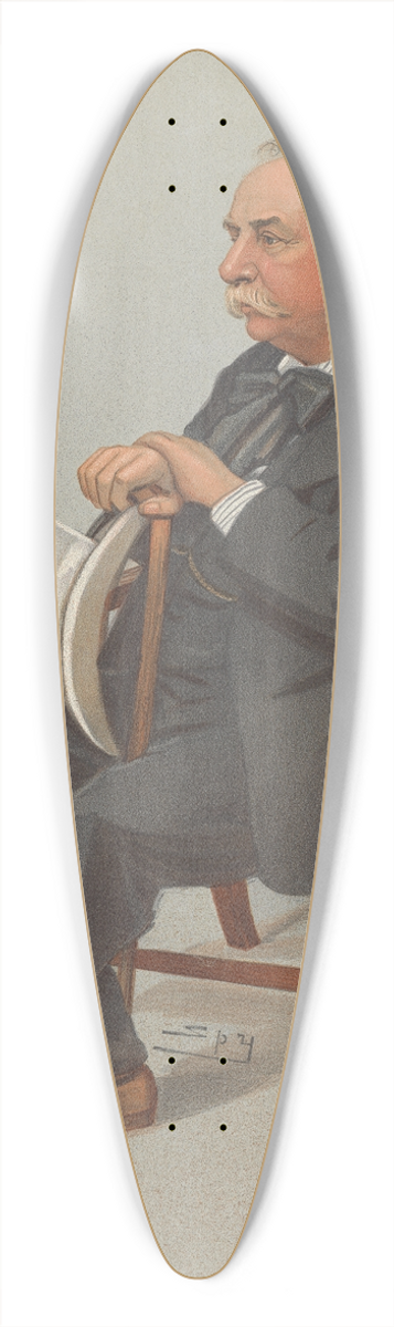 Leslie Matthew Ward - Musicians; Student and Singer, Mr. Charles Santley, February 27, 1902 39.3 inch art pintail longboard deck