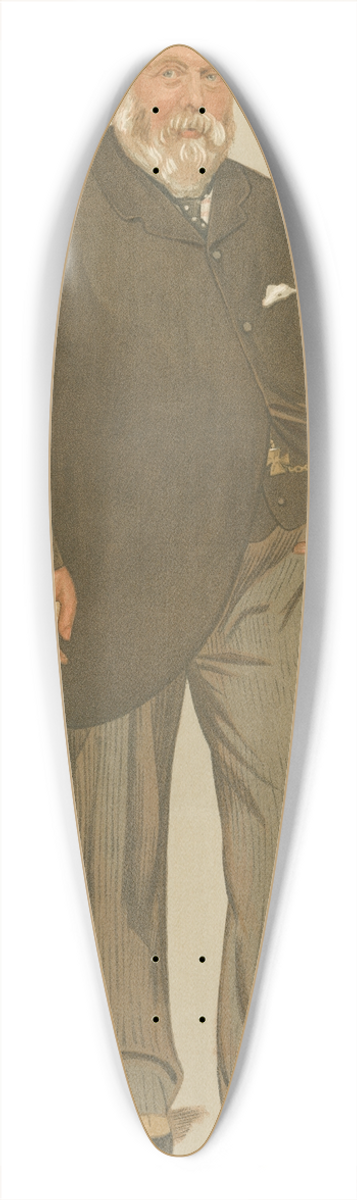 Leslie Matthew Ward - Politicians  Birdseye. Sir William-Henry Wills. 23 November 1893 39.3 inch art pintail longboard deck