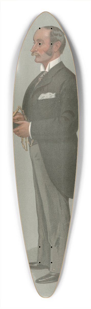 Leslie Matthew Ward - Politicians  Fulham. W.H. Fisher. May 3, 1900 39.3 inch art pintail longboard deck
