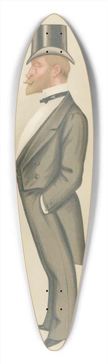 Leslie Matthew Ward - Politicians  gentle and liberal. The Hon. Frederick Stephen Archibald Hanbury-Tracy. May 17, 1896 39.3 inch art pintail longboard deck