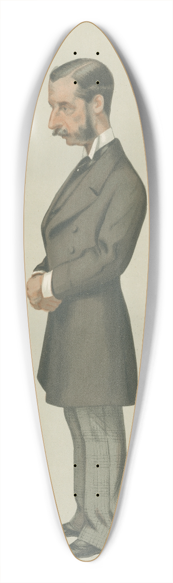 Leslie Matthew Ward - Politicians Hamlie. The Marquis of Hamilton. March 5, 1881 39.3 inch art pintail longboard deck