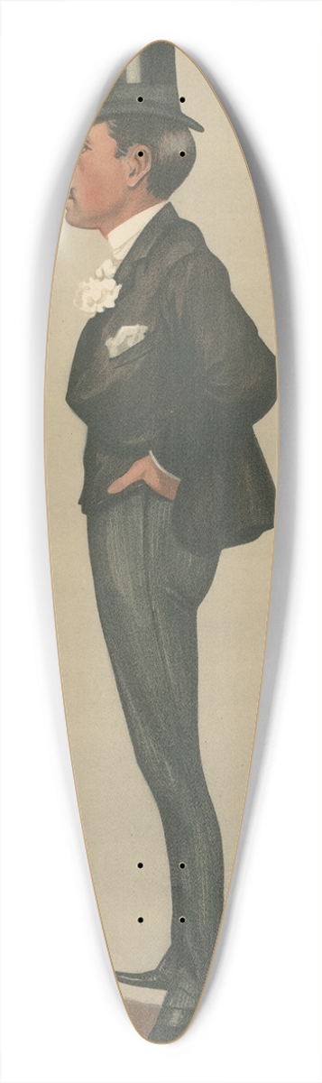 Leslie Matthew Ward - Politicians  Lowestoft. Sir Savile Briton Crossly. November 17, 1888 39.3 inch art pintail longboard deck