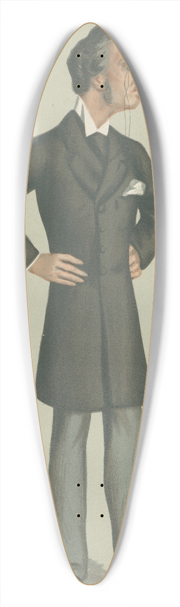 Leslie Matthew Ward - Politicians  our Joe. Mr. Joseph Chamberlain. January 27, 1877 39.3 inch art pintail longboard deck