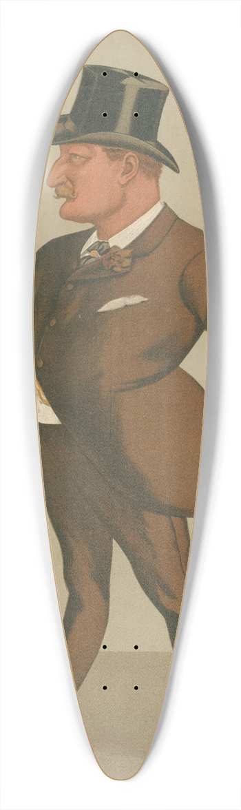 Leslie Matthew Ward - Politicians  the blister. Mr. Charles Kearns Deane Tanner. 4 August 1888 39.3 inch art pintail longboard deck