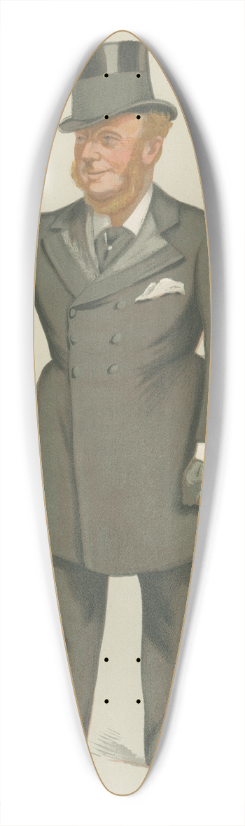 Leslie Matthew Ward - Politicians  The Lord Chamberlain. The Earl of Kenmare. 26 February 1881 39.3 inch art pintail longboard deck