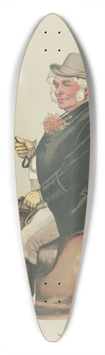 Leslie Matthew Ward - Sports, Miscellaneous; Sport Riders; Clocks, Sir John Bennett, January 13, 1883 39.3 inch art pintail longboard deck