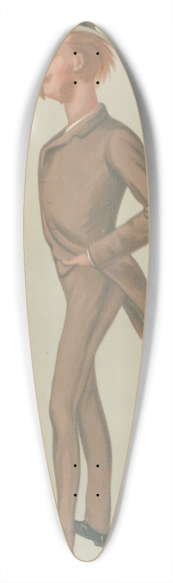 Leslie Matthew Ward - Teachers and Headmasters; Young Oxford, Viscount Lymington, November 13, 1880 39.3 inch art pintail longboard deck