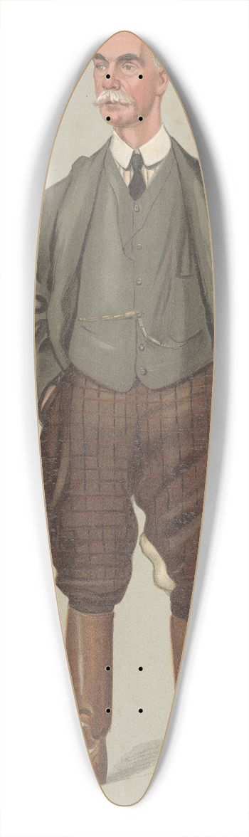 Leslie Matthew Ward - Turf Devotees; Newmarket, Mr. Charles Day Rose, June 30, 1904 39.3 inch art pintail longboard deck