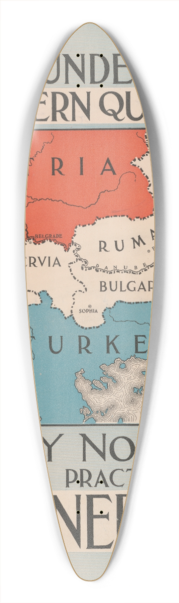L. Fred Hurd - Do you understand the Eastern Question, Henry Norman states it practically in Scribners for June 39.3 inch art pintail longboard deck
