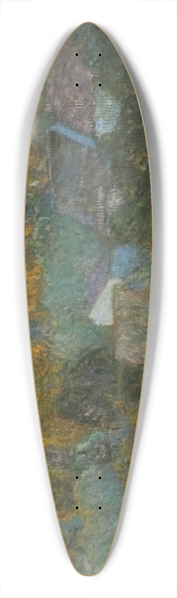 Lilla Cabot Perry - Autumn Afternoon, Giverny 39.3 inch art pintail longboard deck