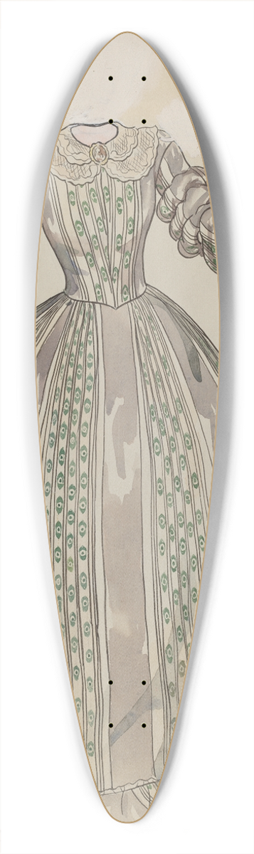 Lillian Causey - Dress 39.3 inch art pintail longboard deck