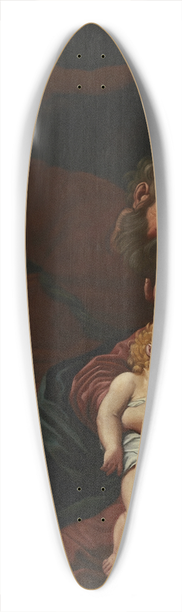 Lionello Spada - Rest on the Flight Into Egypt 39.3 inch art pintail longboard deck