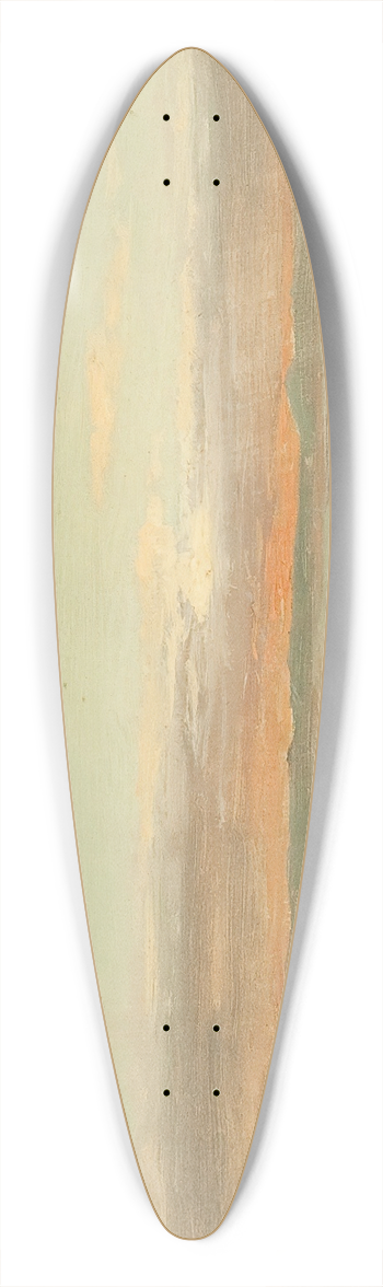 Lockwood de Forest - Landscape 39.3 inch art pintail longboard deck