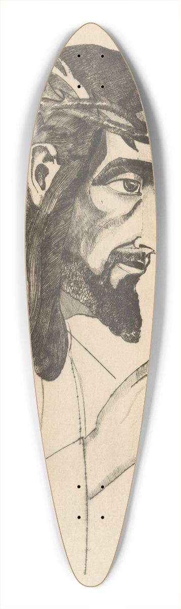 Lodewijk Schelfhout - Kruisdraging 39.3 inch art pintail longboard deck