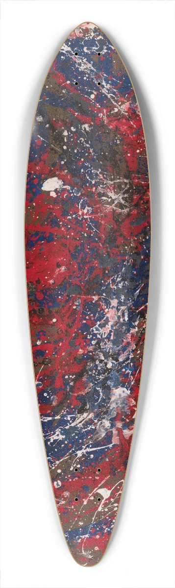 Lola Liivat - Protestilaul 39.3 inch art pintail longboard deck