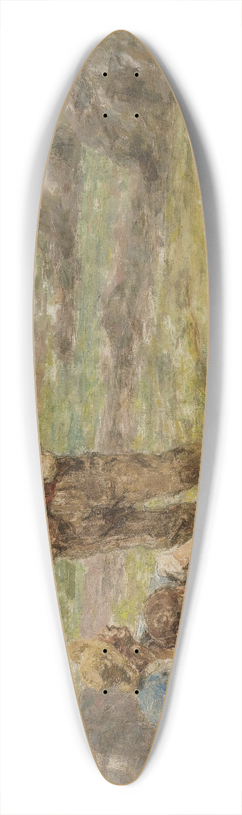Lon Augustin Lhermitte - Repos pendant la fenaison 39.3 inch art pintail longboard deck