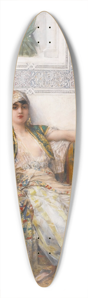 Lon Franois Comerre - Odalisque 39.3 inch art pintail longboard deck