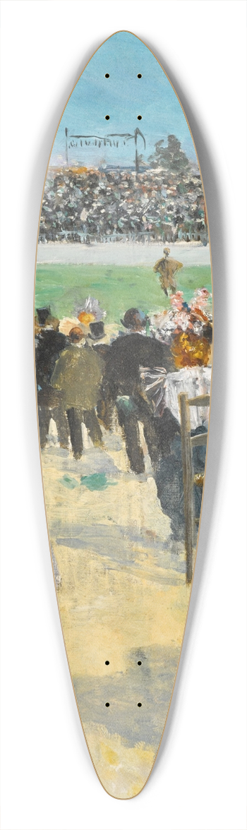Louis Abel-Truchet - Le vlodrome 39.3 inch art pintail longboard deck