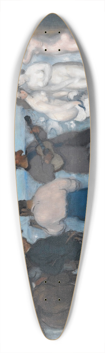 Louis Anquetin - Le djeuner  Bourgueil 39.3 inch art pintail longboard deck