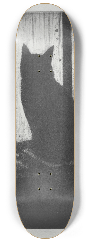 Christopher R. W. Nevinson - The Cat 8.25 inch art skate deck
