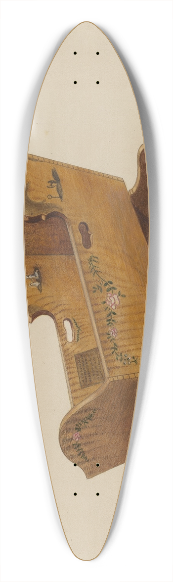 Louis Plogsted - Cradle 39.3 inch art pintail longboard deck