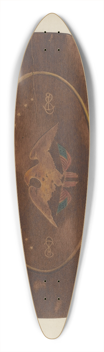 Louis Plogsted - Stern Board 39.3 inch art pintail longboard deck