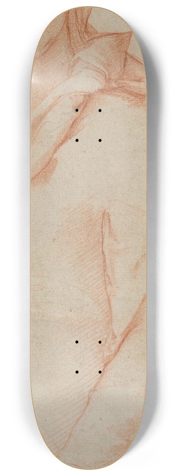 Cigoli (Ludovico Cardi) - Half-Length Figure Study of a Woman 8.25 inch art skate deck