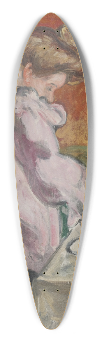 Louis Valtat - La Repasseuse 39.3 inch art pintail longboard deck
