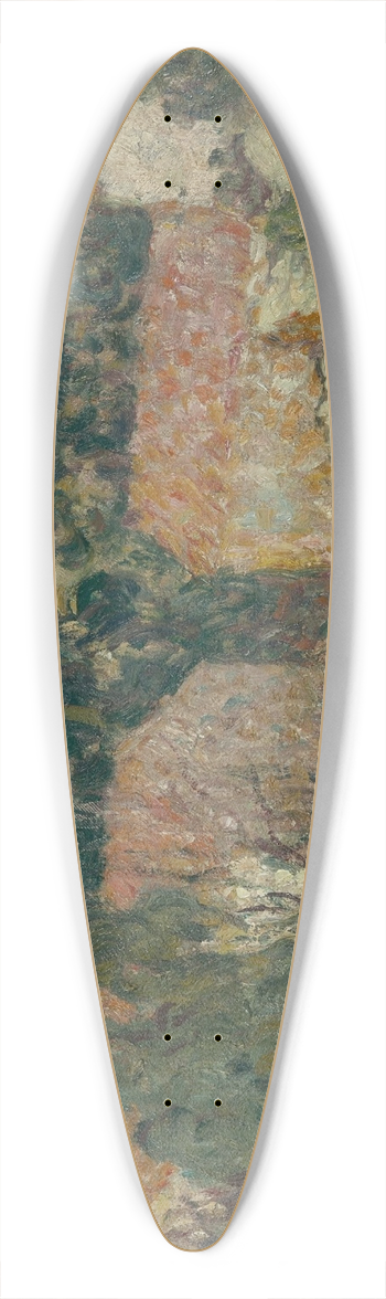 Louis Valtat - Maison dans le midi 39.3 inch art pintail longboard deck