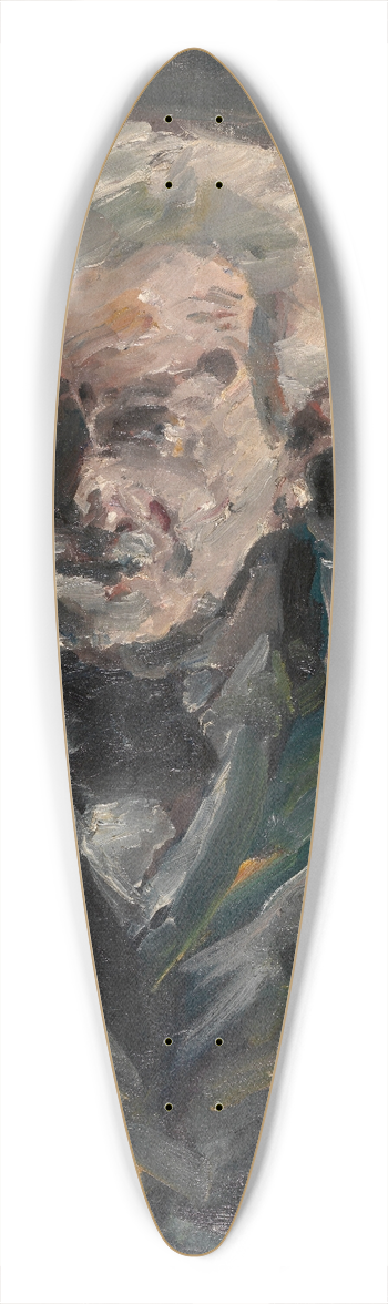 Lovis Corinth - Georg Brandes 39.3 inch art pintail longboard deck