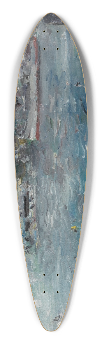 Lovis Corinth - Luzerner See am Vormittag 39.3 inch art pintail longboard deck