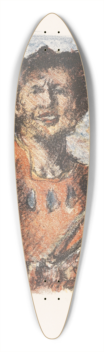 Lovis Corinth - Wilhelm Tell 39.3 inch art pintail longboard deck