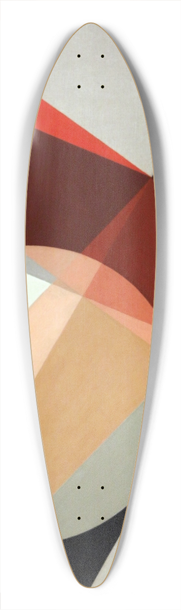 Lszl Moholy-Nagy - A 19 39.3 inch art pintail longboard deck