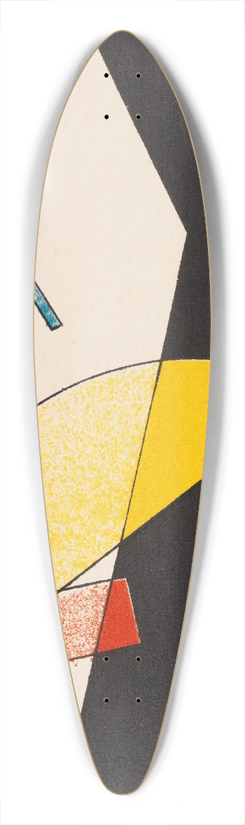 Lszl Moholy-Nagy - Weimar Bauhaus Postkarten Nr 7 39.3 inch art pintail longboard deck