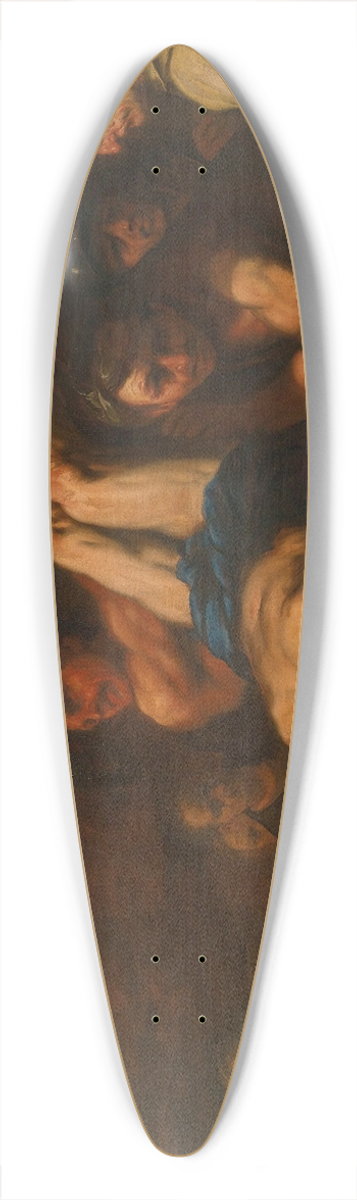 Luca Giordano - Crucifixion Of St. Peter 39.3 inch art pintail longboard deck