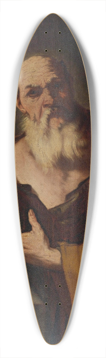 Luca Giordano - Socrates 39.3 inch art pintail longboard deck