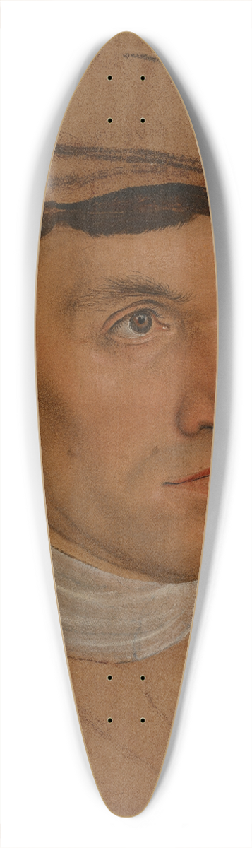 Lucas Cranach the Elder - Portrait of a Man 39.3 inch art pintail longboard deck