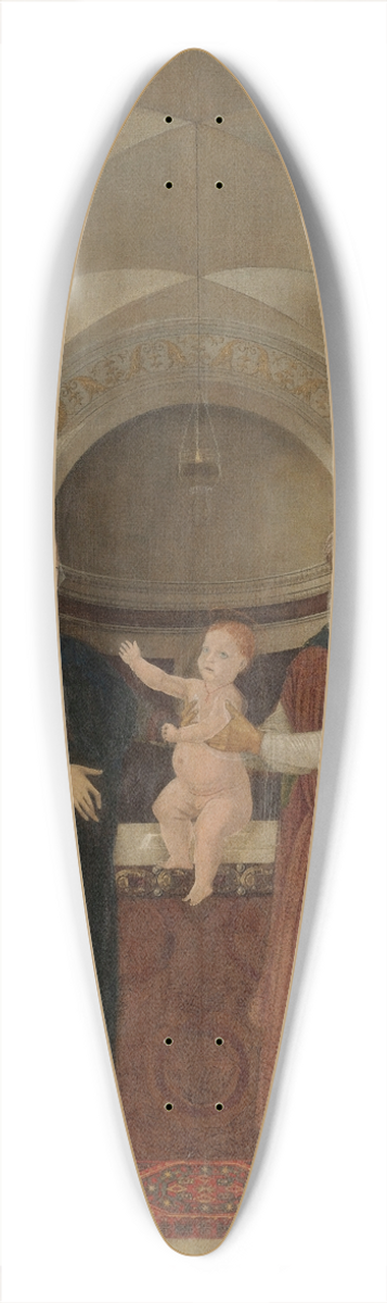 Luca Signorelli - The PresentationIn The Temple 39.3 inch art pintail longboard deck