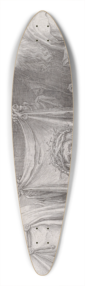 Lucas Van Leyden - Saints Peter and Paul with the Vernicle 39.3 inch art pintail longboard deck