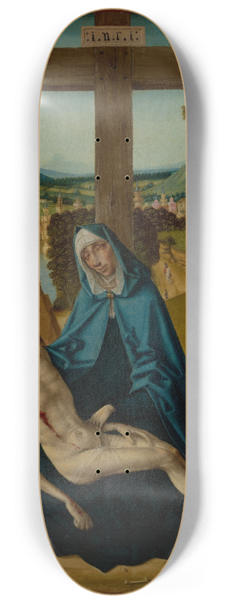 Circle of Fernando Gallego - Piet 8.25 inch art skate deck