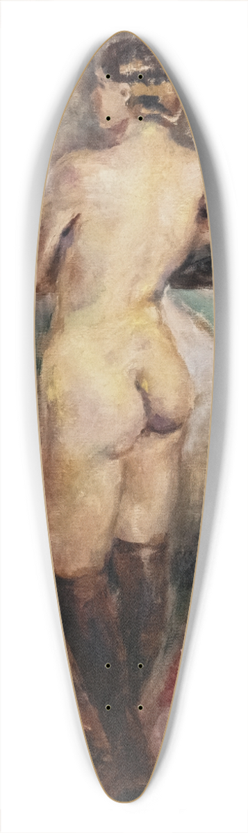 Luce Boyals - Back nude 39.3 inch art pintail longboard deck