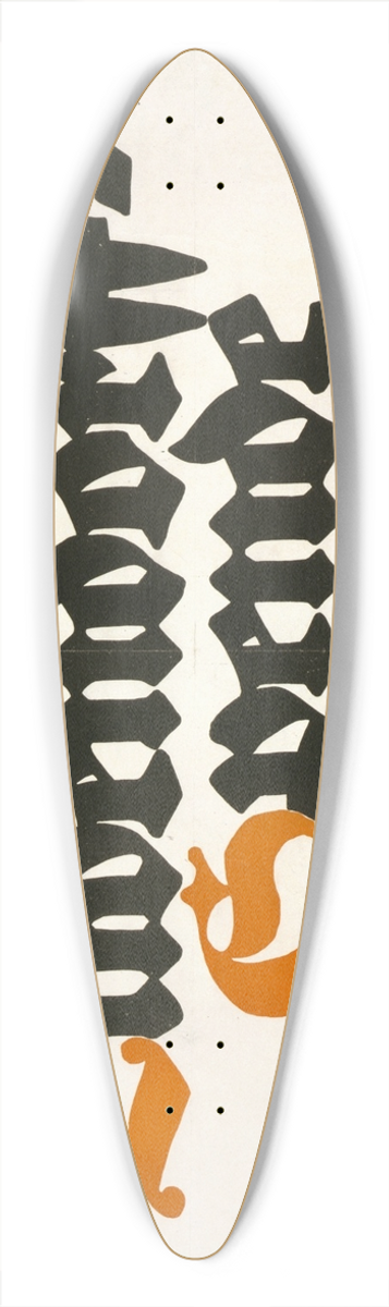 Lucian Bernhard - Denkt an die Ludendorff-Spende fr Kriegsbeschdigte! 39.3 inch art pintail longboard deck