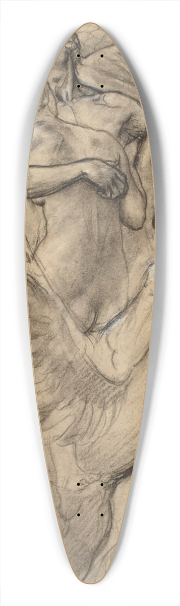 Luc-Olivier Merson - Persee, Andromede 39.3 inch art pintail longboard deck