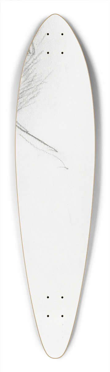 Ludvig Karsten - Mannshode 39.3 inch art pintail longboard deck