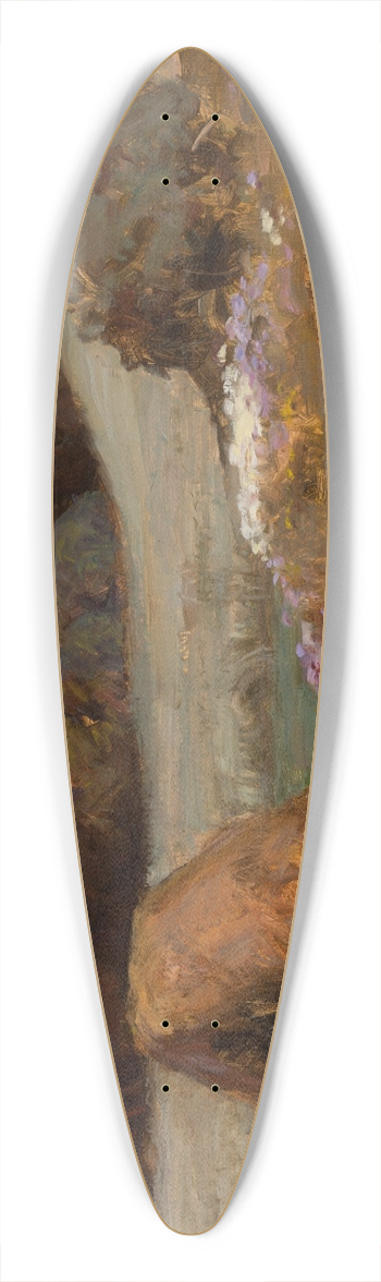Ludvig Oskar - Maastik 39.3 inch art pintail longboard deck