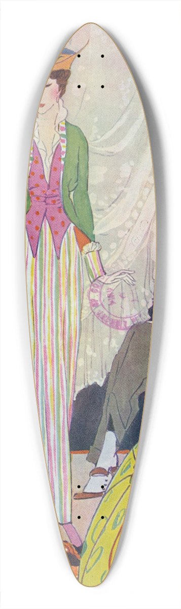 Ludwik Strimpl - Shopping  the last quarter of the honeymoon 39.3 inch art pintail longboard deck